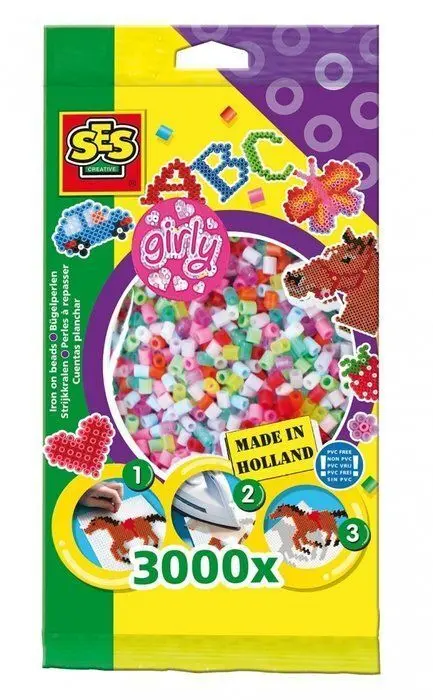 Juego Perlas para Planchar 3000 Piezas