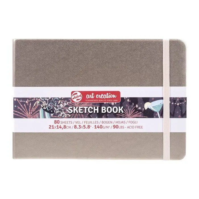 Bloc Sketch Book 21X15 80H 140Gr Oro Rosa Art Creation