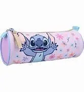 Portatodo Redondo Stitch Spring Smiles
