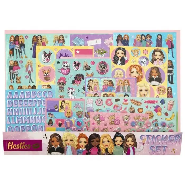 Mega Sticker Set 26X35 5Cm Over 300 P