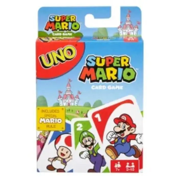 Juego Uno Mattel Games Super Mario