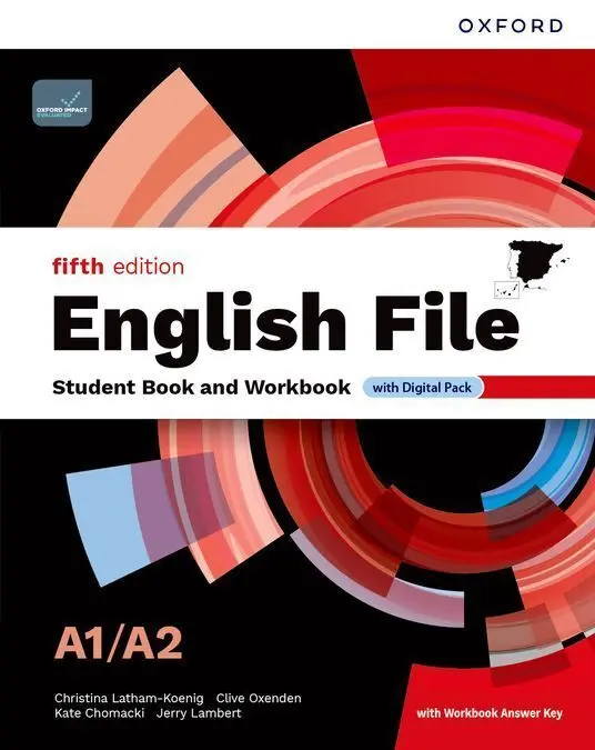 English File 5Th Edition A1/A2. Student's Book And Workbook And Digital With Key