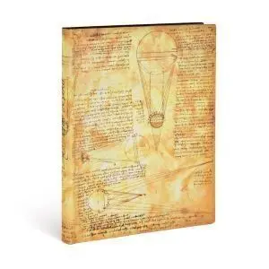 Libreta Paperblanks Leonardo's Sketches Sun & Moonlight Ultra Lined