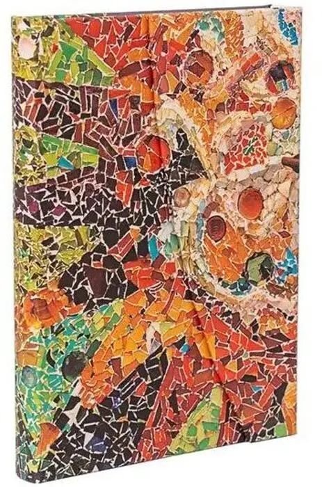 Libreta Mosaico Sol de Gaudi Midi