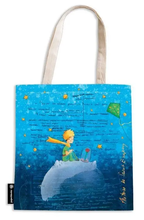Bolsa Tela Saint-Exupery The Little Prince Manuscripts