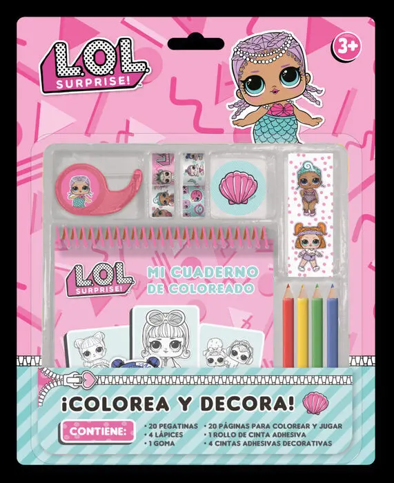 ¡Colorea y Decora! L. o. l. Surprise!