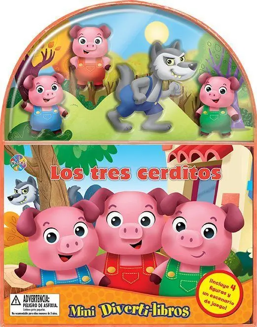 Los Tres Cerditos (Mini Diverti-Libros)