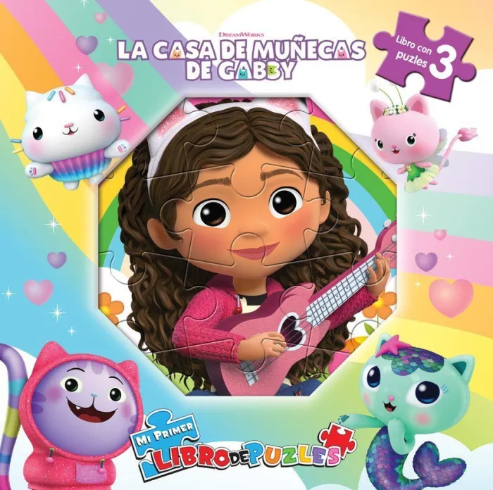 La Casa de Muñecas de Gabby (Libro+3 Puzles)
