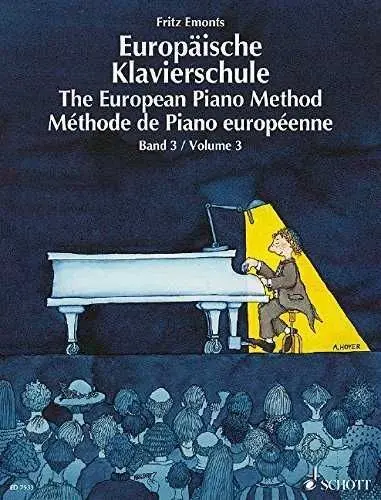 Metodo Piano Europaischeklavierschule Volume 3