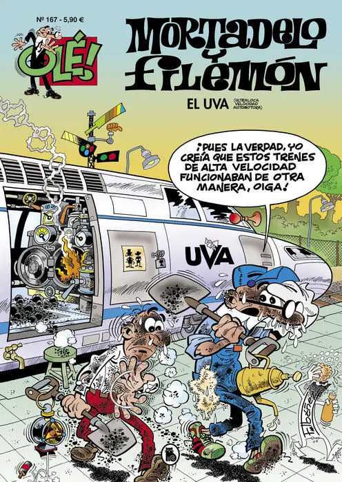 Ole Mortadelo 167 el Uva Ultracolada Velocidad Aut
