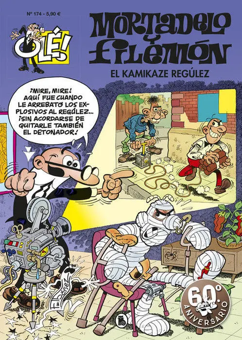 Ole Mortadelo 174 el Kamikaze Regulez