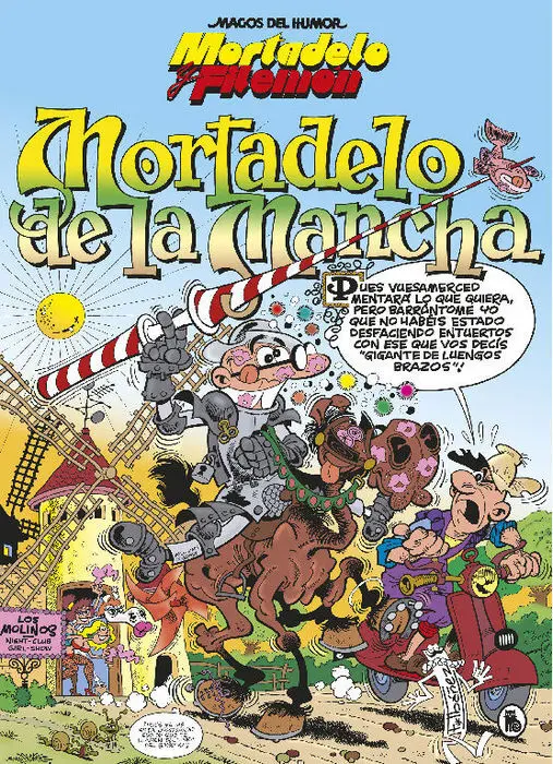 Mortadelo y Filemon. Mortadelo de la Mancha