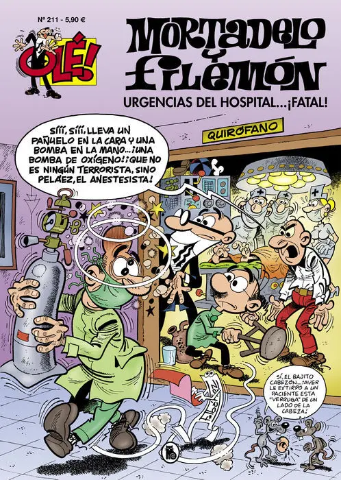 Ole Mortadelo y Filemon 211 - Urgencias del Hospit