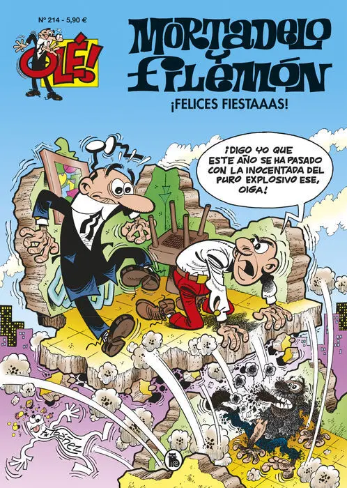 Ole Mortadelo y Filemon 214 - Felices Fiestaaas!