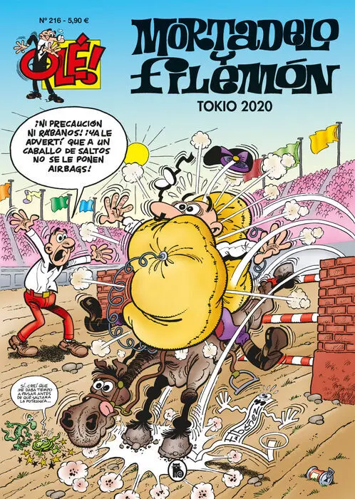 216. Tokio 2020. (Ole!). (Mortadelo y Filemon)