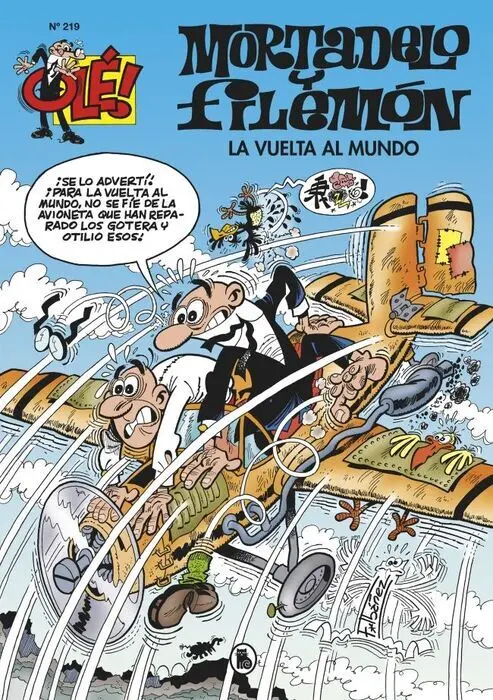La Vuelta Al Mundo Ole Mortadelo 219