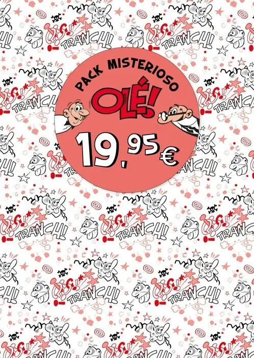 Pack Misterioso Ole Rojo Ole Mortadelo