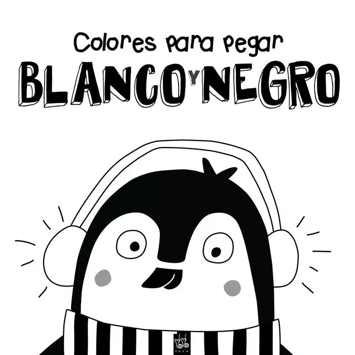 Colores para Pegar Blanco y Negro