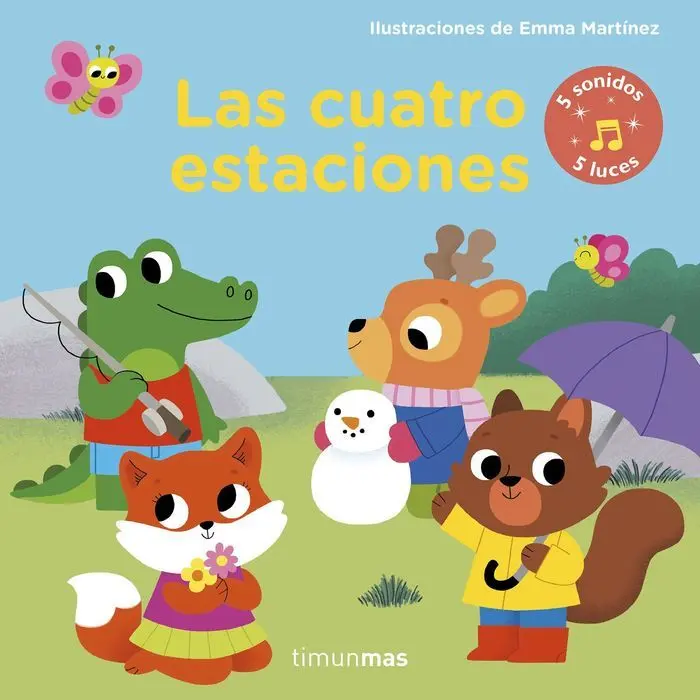 Cuatro Estaciones Libro con Luces y Sonidos,Las