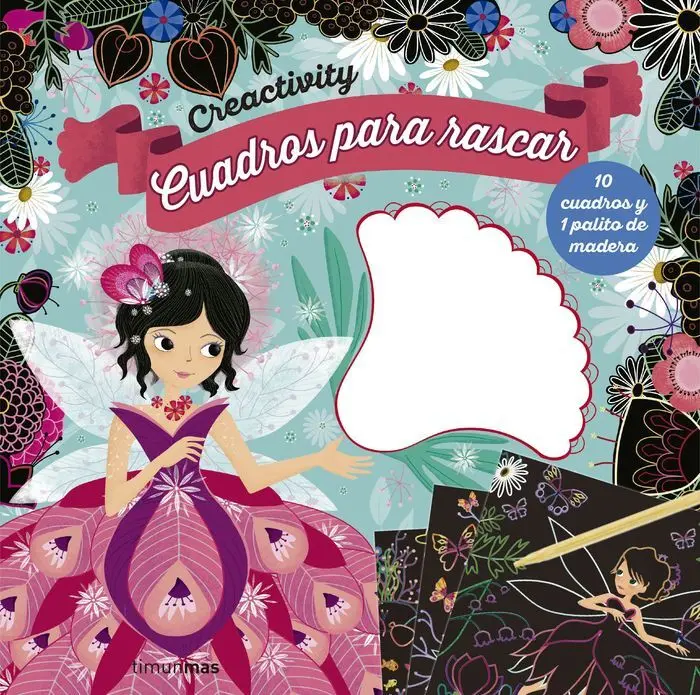 Creactivity Cuadros para Rascar Hadas