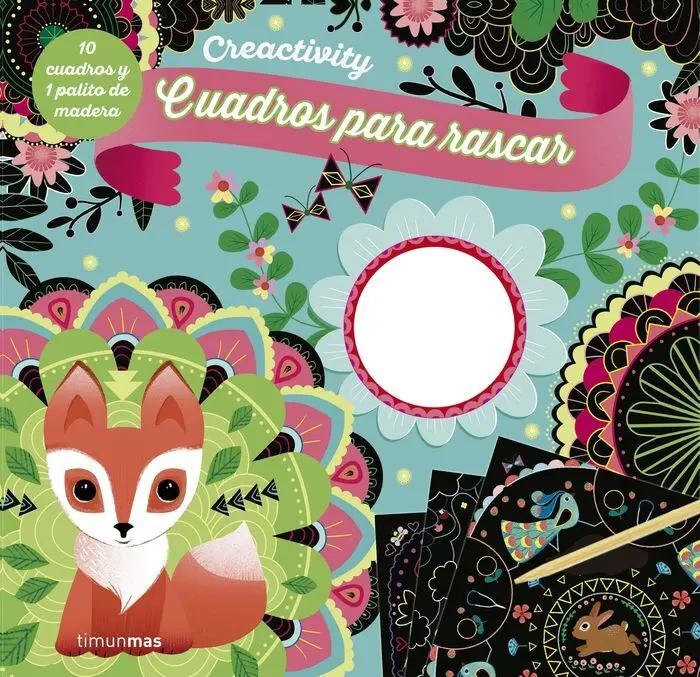 Creactivity Cuadros para Rascar Mandalas