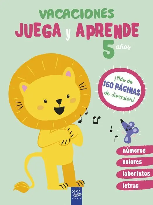 Vacaciones. Juega y Aprende. 5 Años