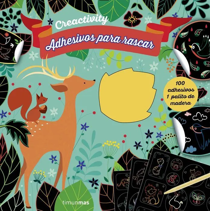 Creactivity Adhesivos para Rascar