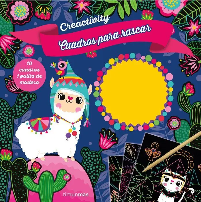 Creactivity Cuadros para Rascar Animalitos