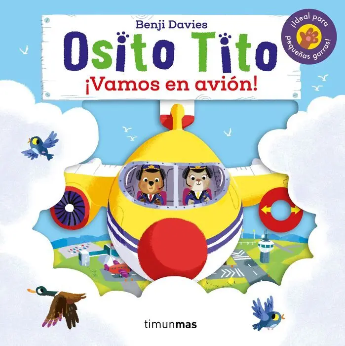 Osito Tito Vamos en Avion