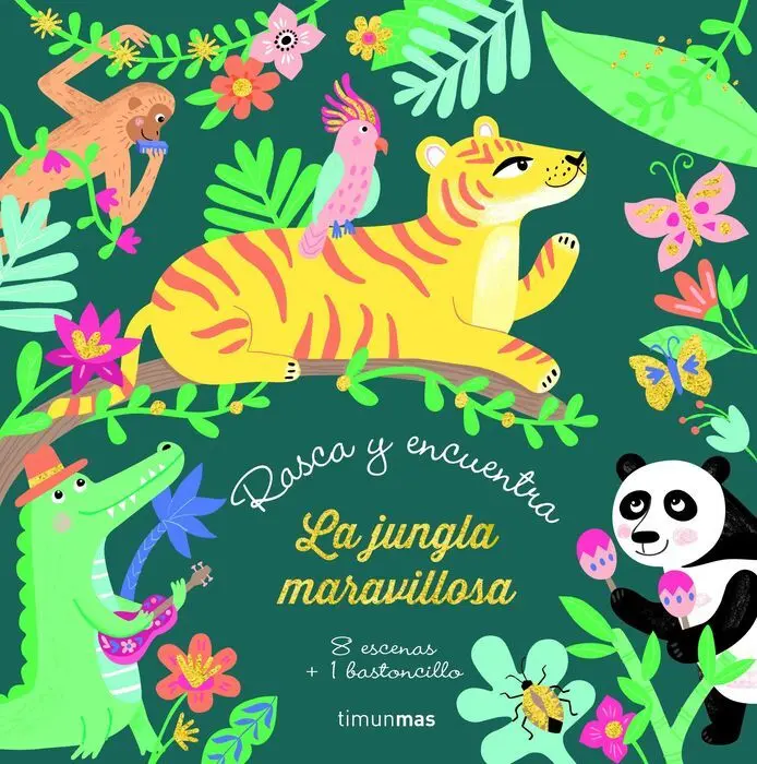 Rasca y Encuentra la Jungla Maravillosa