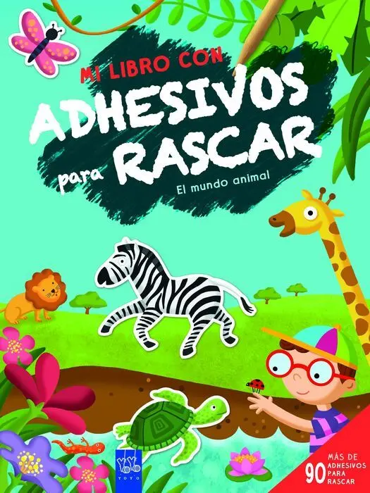 Mundo Animal, el. (Mi Libro con Adhesivos para Rasc