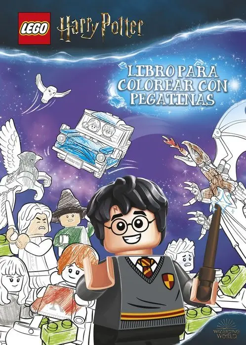 Lego Harry Potter. Libro para Colorear con Pegatinas