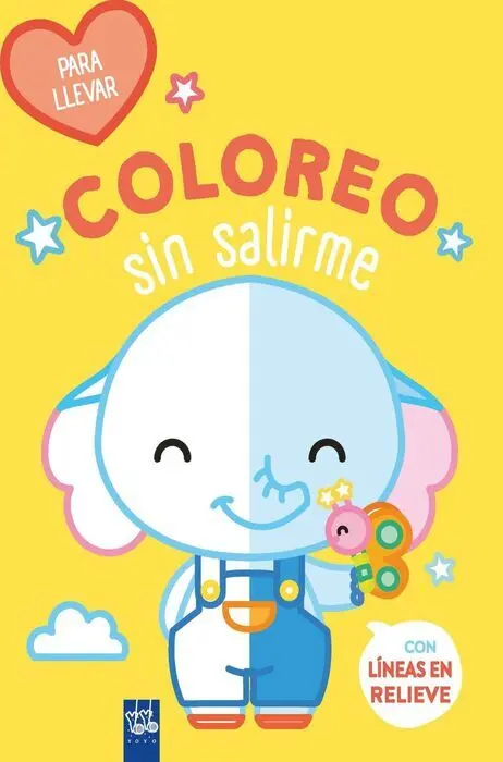 Coloreo sin Salirme-Para Llevar-. Elefante