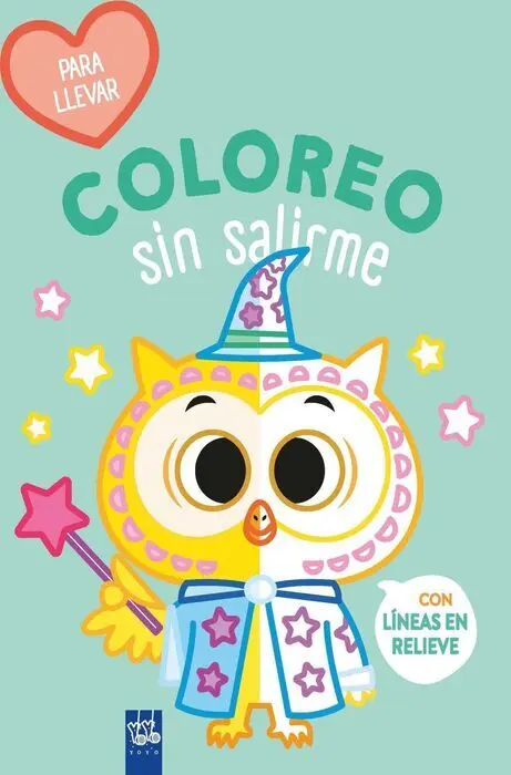 Coloreo sin Salirme-Para Llevar. Buho