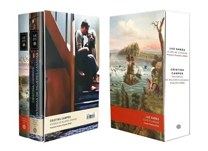 Estuche Premio Planeta 2022 (Lejos de Luisiana + Historias de Muj