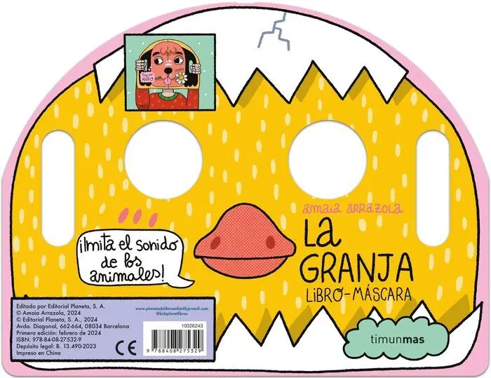La Granja. Libro-Mascara