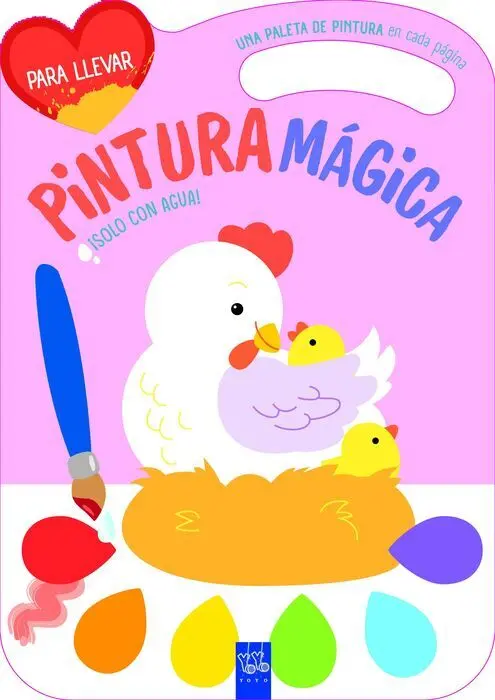 Pintura Magica. Gallina