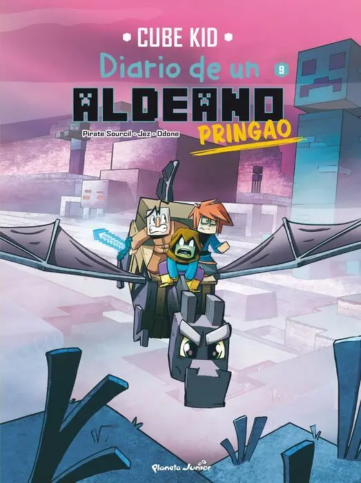 Minecraft Diario de un Aldeano Pringao Comic 9