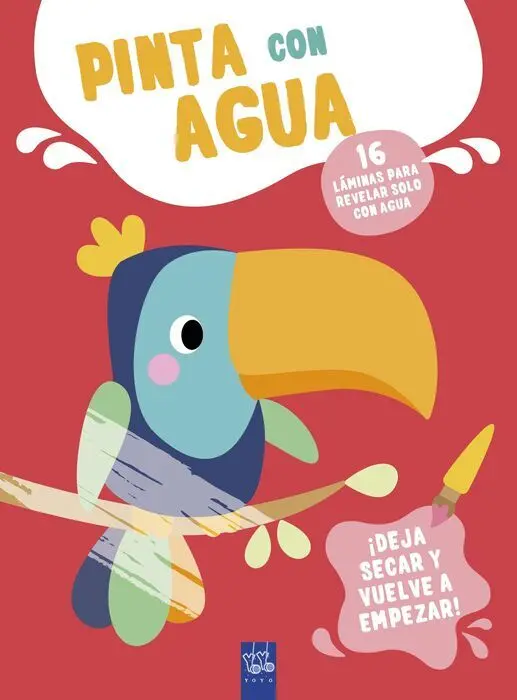 Pinta con Agua. Tucan
