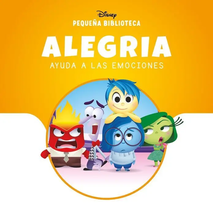 Pequeña Biblioteca Disney Alegria Ayuda a las Emoc