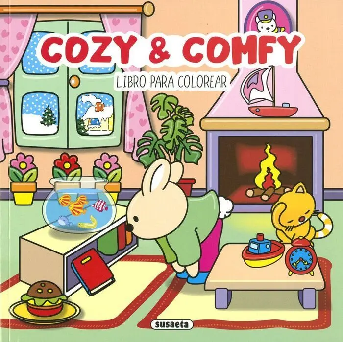Cozy & Comfy Libro para Colorear 1
