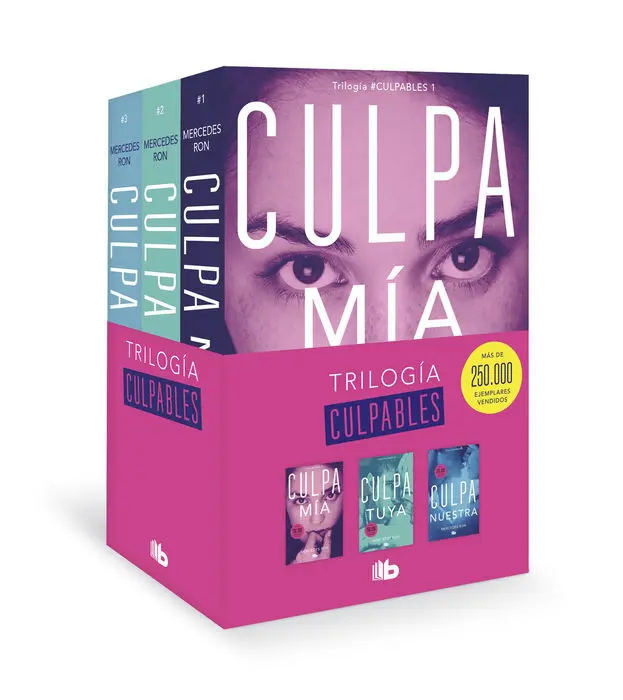 Trilogia Culpables Pack con Culpa mia