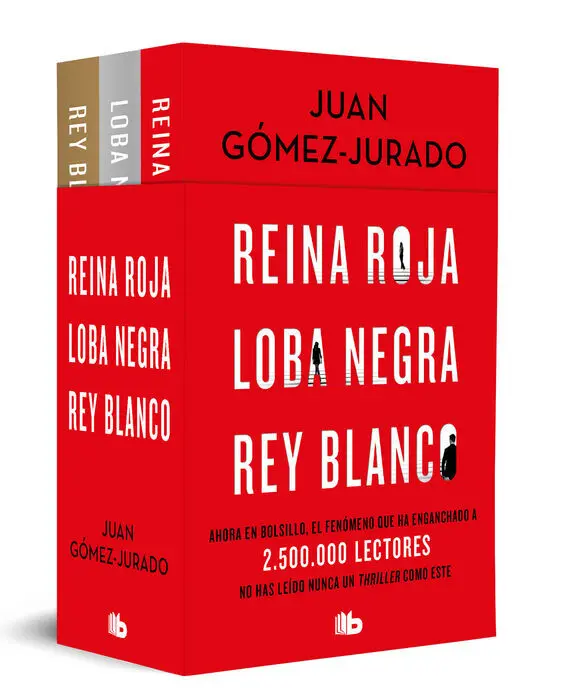 Trilogía Reina Roja (Pack Con: Reina Roja Loba Negra Rey Blan
