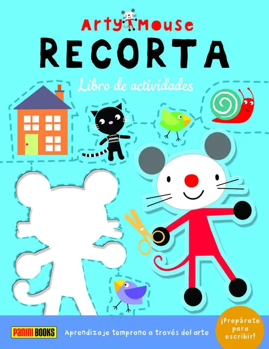 Recorta - Arty Mouse Libro de Actividades