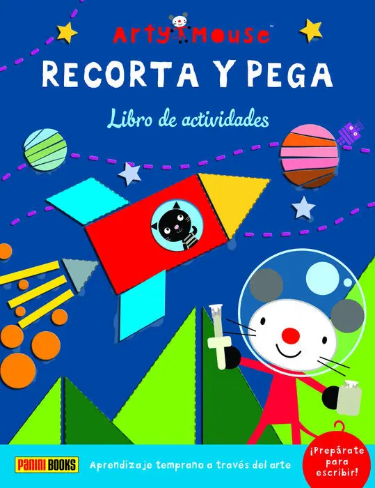 Recorta y Pega - Arty Mouse Libro de Actividades