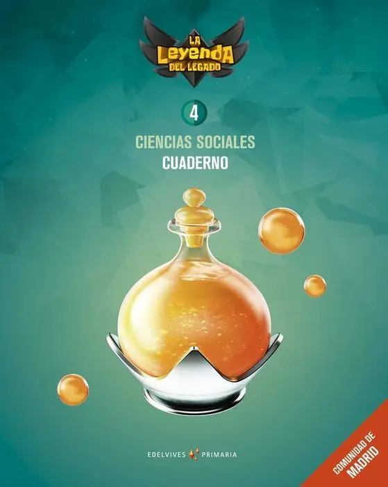 Cuaderno Ciencias Sociales 4ºep Madrid 19 Leyenda