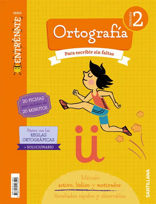 Cuaderno Ortografia Serie Entrenate 2 Primaria