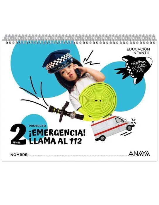 4 Años ¡Emergencia! ¡Llama Al 112! Nivel 2 Preparados, Listos... ¡Ya! (25)