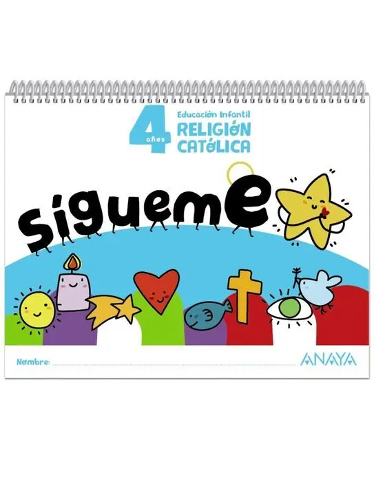 ¡Sígueme!. Religión Católica. 4 Años