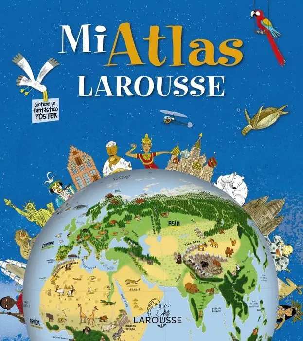Mi Atlas Larousse Contiene un Fantastico Poster
